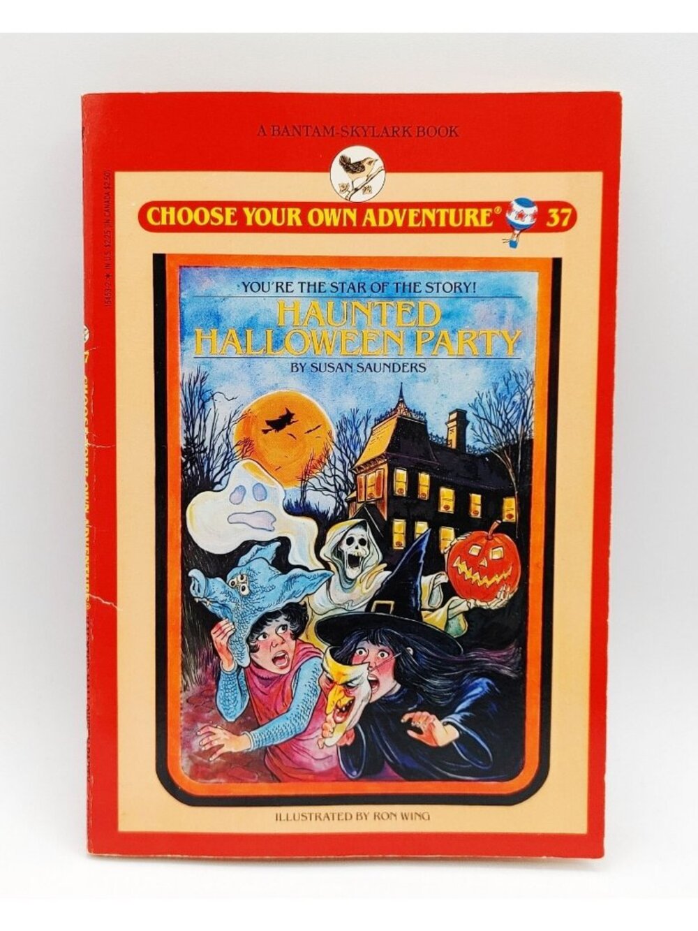 Haunted Halloween Party ( Choose Your Own adventure # 37) by Susan Saunders